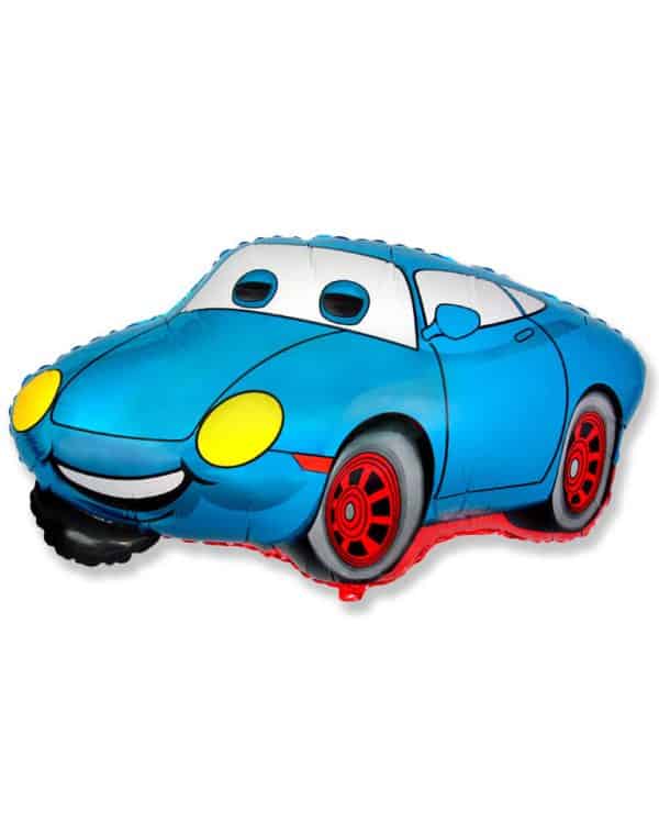 Фигура Гоночная машина синий